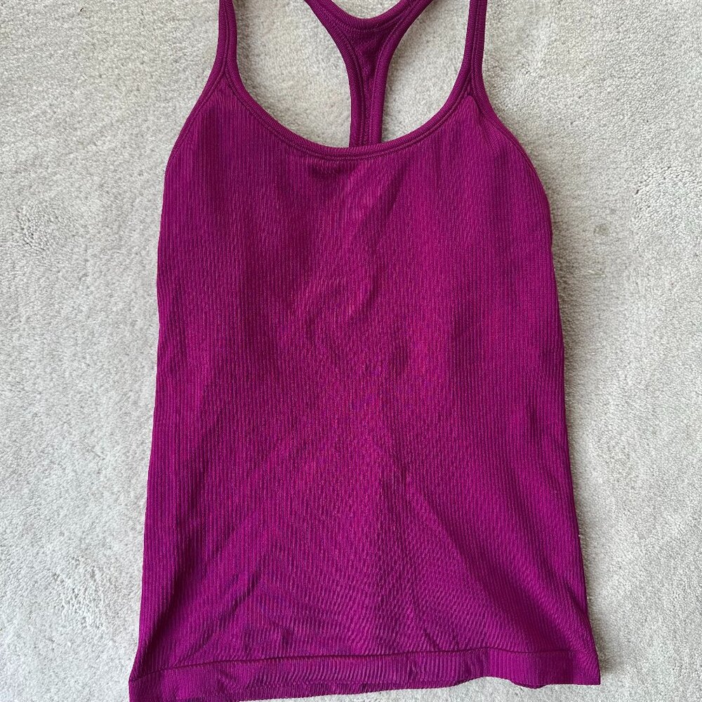Athleta Magenta Racerback Tank
